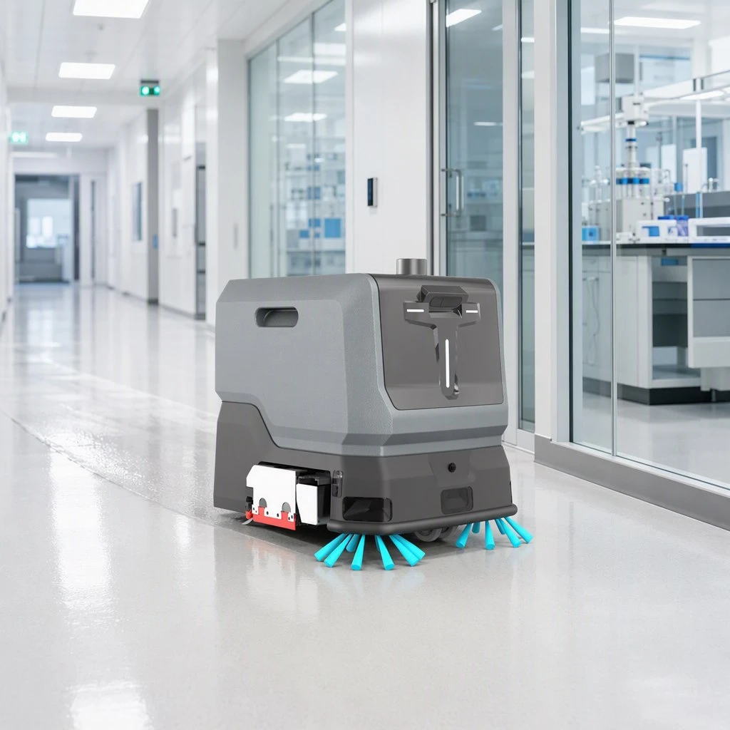 Kontra enfòmèl ant Otonòm Sweeper Scrubber